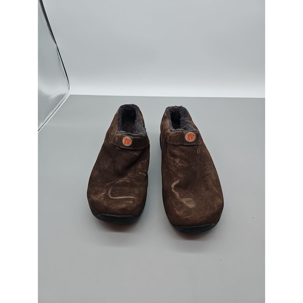 Merrell Primo Chill‎ Slide Suede Shoes Slip-ons J63258 Womens Size 10 Brown